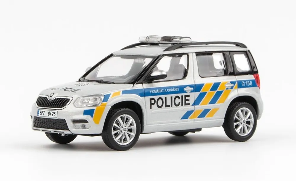 Škoda Yeti facelift (2013) - 1 43 - ABREX - Policie ČR Dokud Zásoby Vydrží