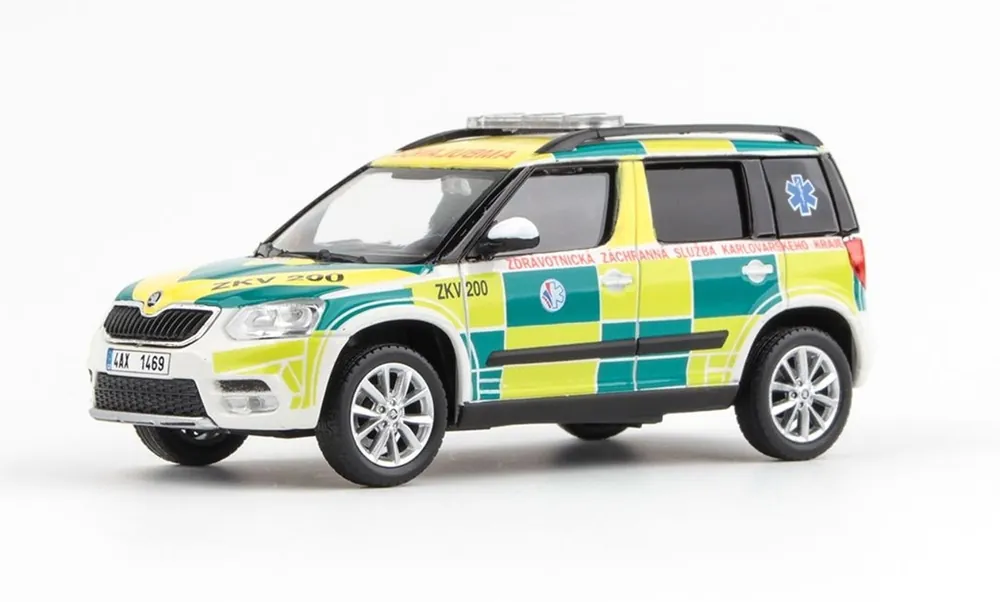 Škoda Yeti facelift (2013) - 1 43 - ABREX - ZZS Karlovarského Kraje 200 Vrácení Zdarma