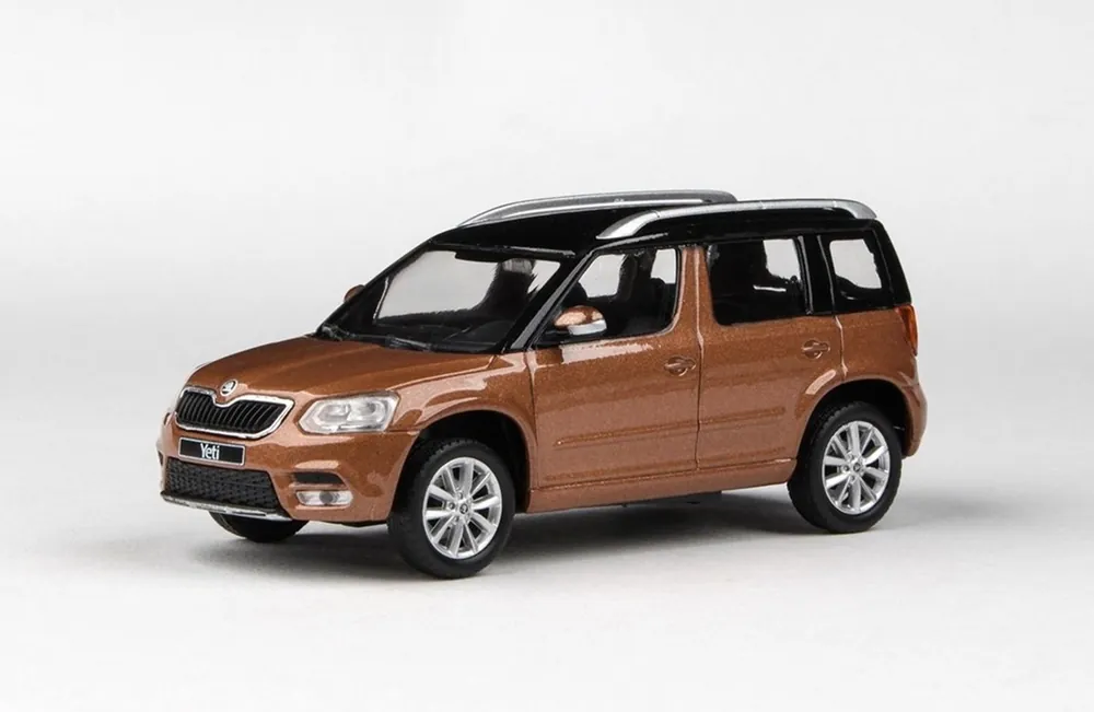 Zlevněný Škoda Yeti facelift (2013) - 1 43 - ABREX - oranžová terracotta metalíza
