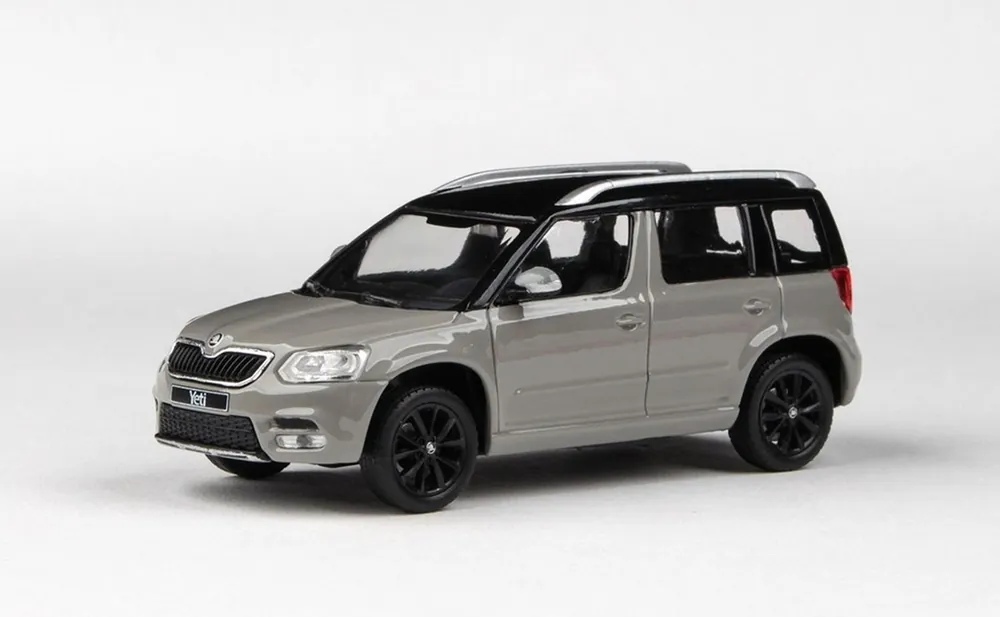 Cenově Výhodný Škoda Yeti facelift (2013) - 1 43 - ABREX - šedá steel uni