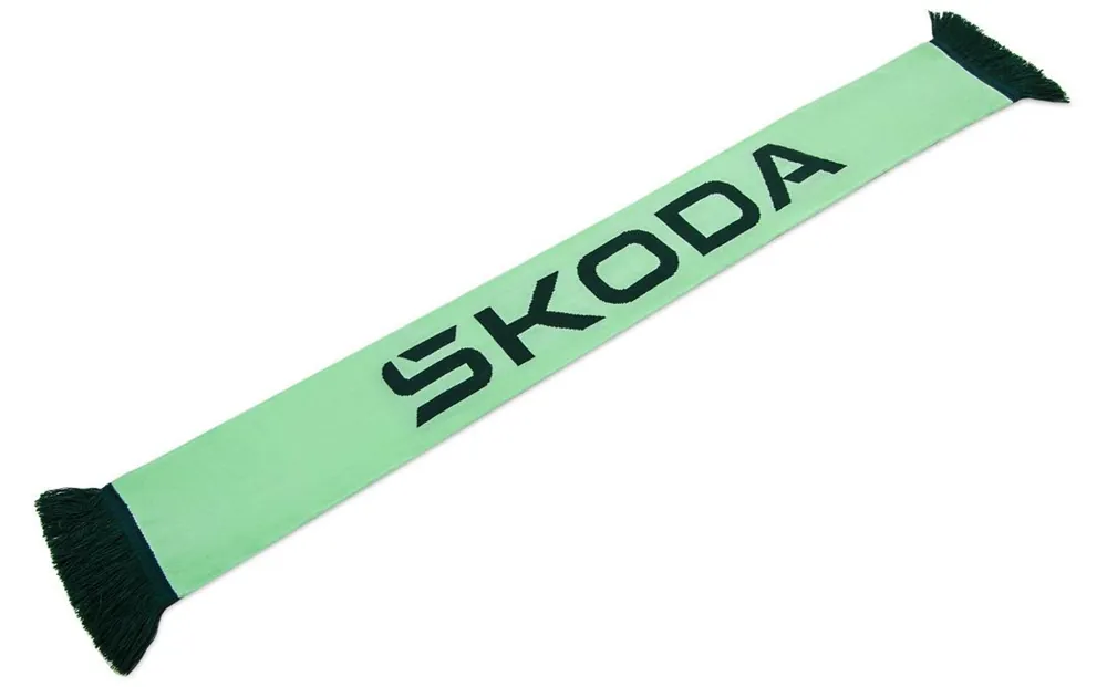 Hokejová šála v barvách ŠKODA original Zlevněný