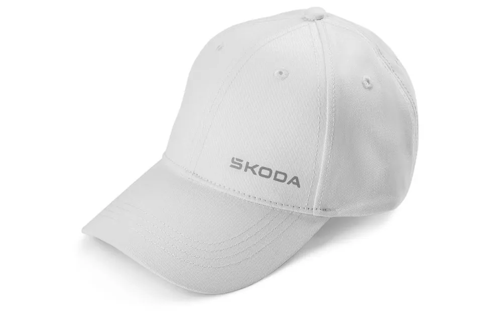 Kšiltovka ŠKODA original - bílá Značkový