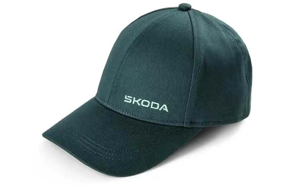 Kšiltovka ŠKODA original - emerald Sezónní Sleva