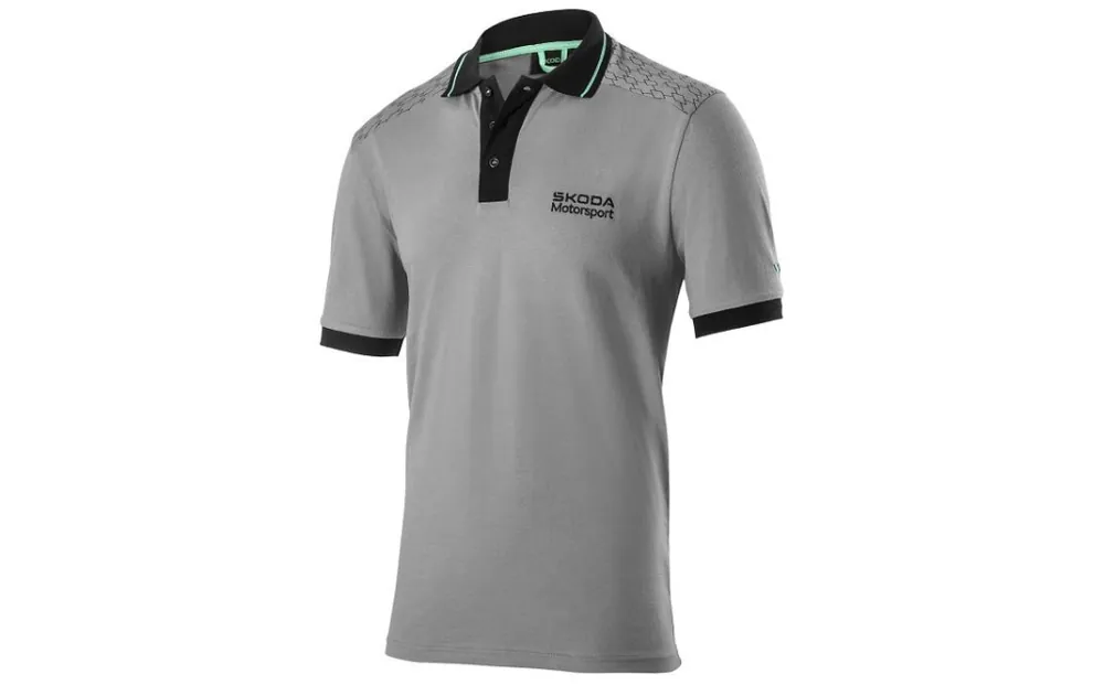 Pánská polokošile Škoda MOTORSPORT original Akční Nabídka