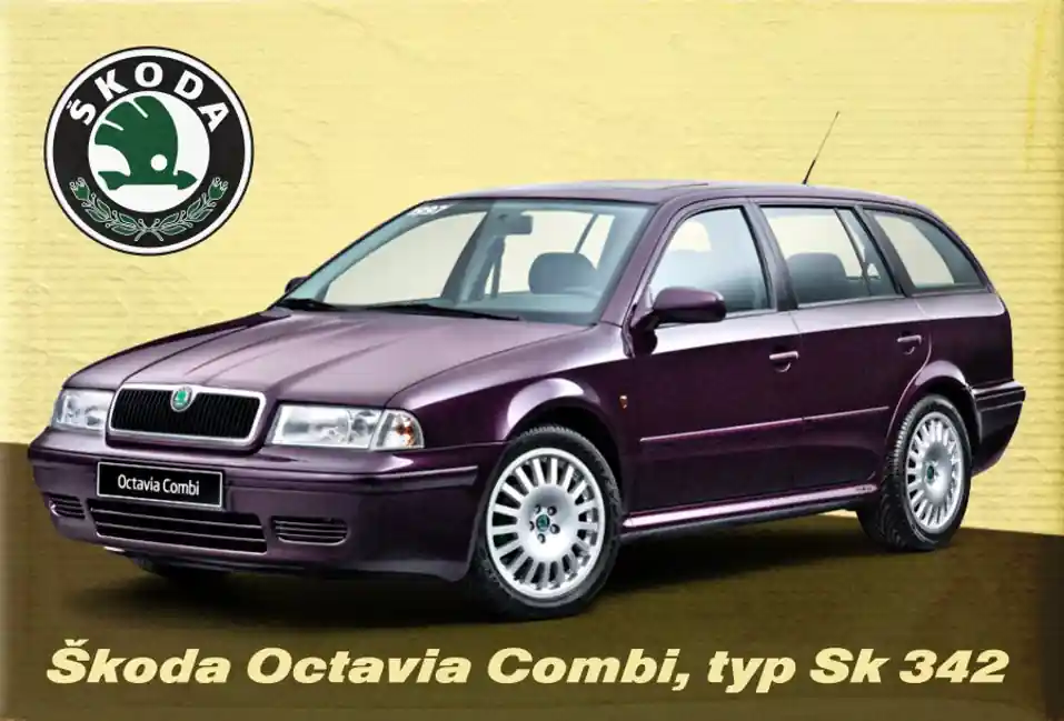 Magnetka ŠKODA Octavia combi typ SK 342 Poslední Šance
