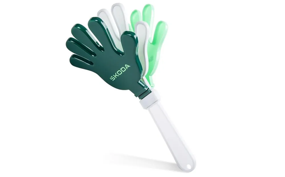 Plastové tleskátko ŠKODA original - emerald a electric green Kup Teď