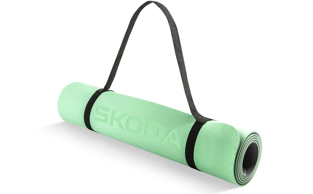 Akce Podložka na cvičení ŠKODA original - zelená