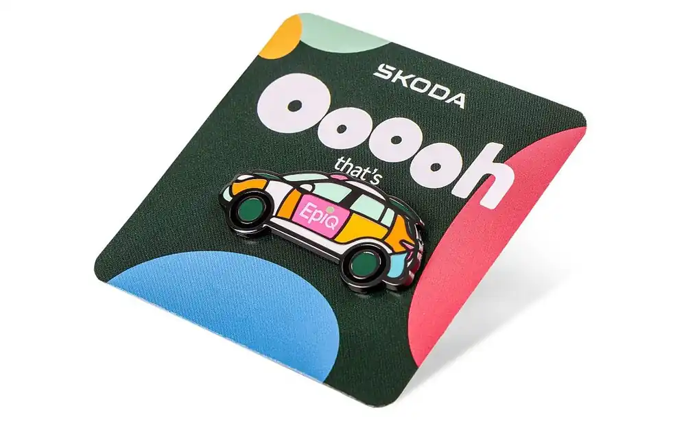 Odznak Škoda EPIQ original - kovový Akce