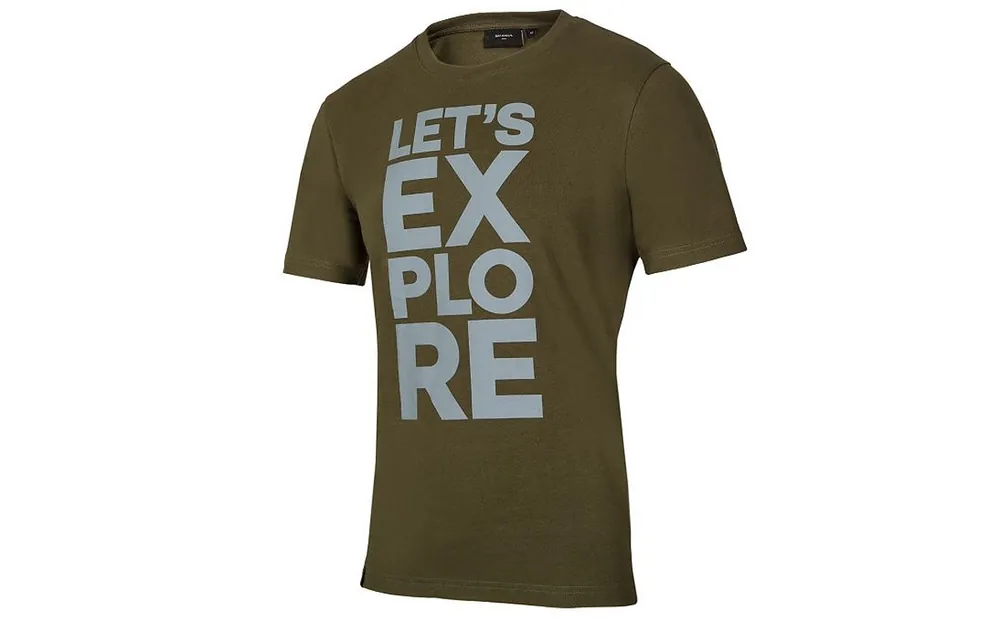 Horká Nabídka Pánské tričko ŠKODA EXPLORER original khaki zelené