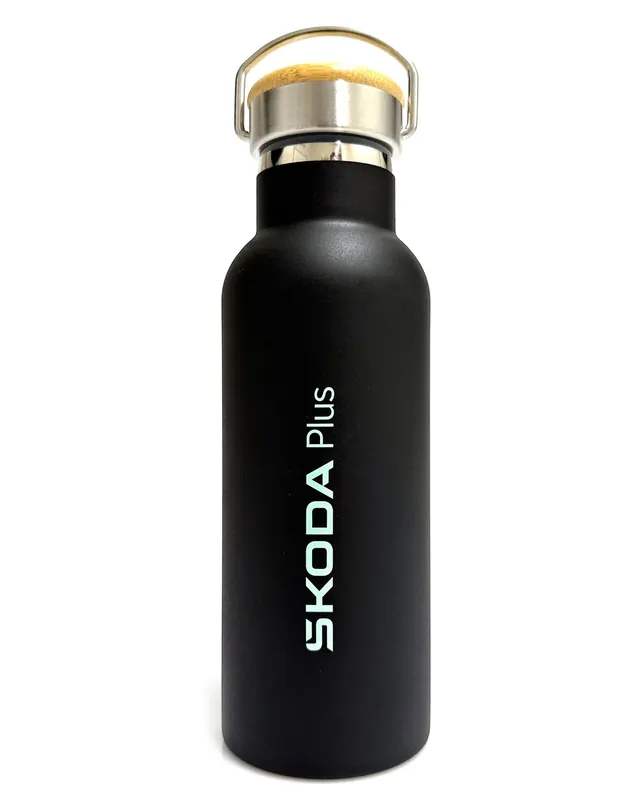 Nakupujte Hned Termolahev ŠKODA Plus (500 ml) original - černá