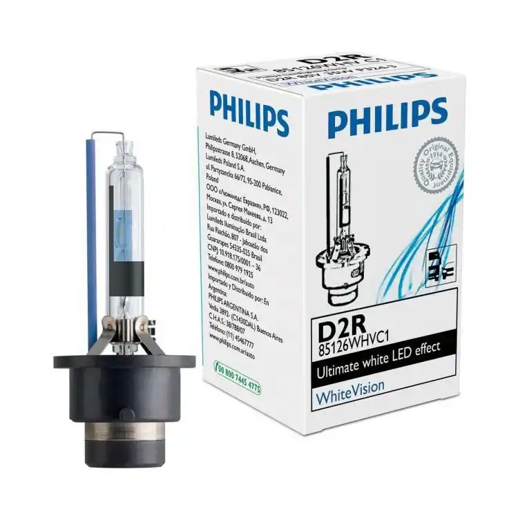Aktuální Xenonová výbojka D2R 85V 35W P32d-3 WhiteVision Philips
