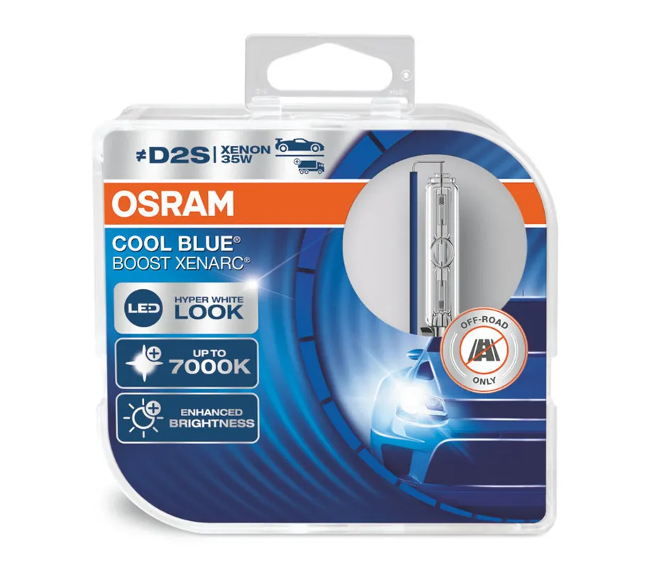 Pouze Dnes Xenonové výbojky D2S 85V 35W P32d-2 Cool Blue Boost Osram