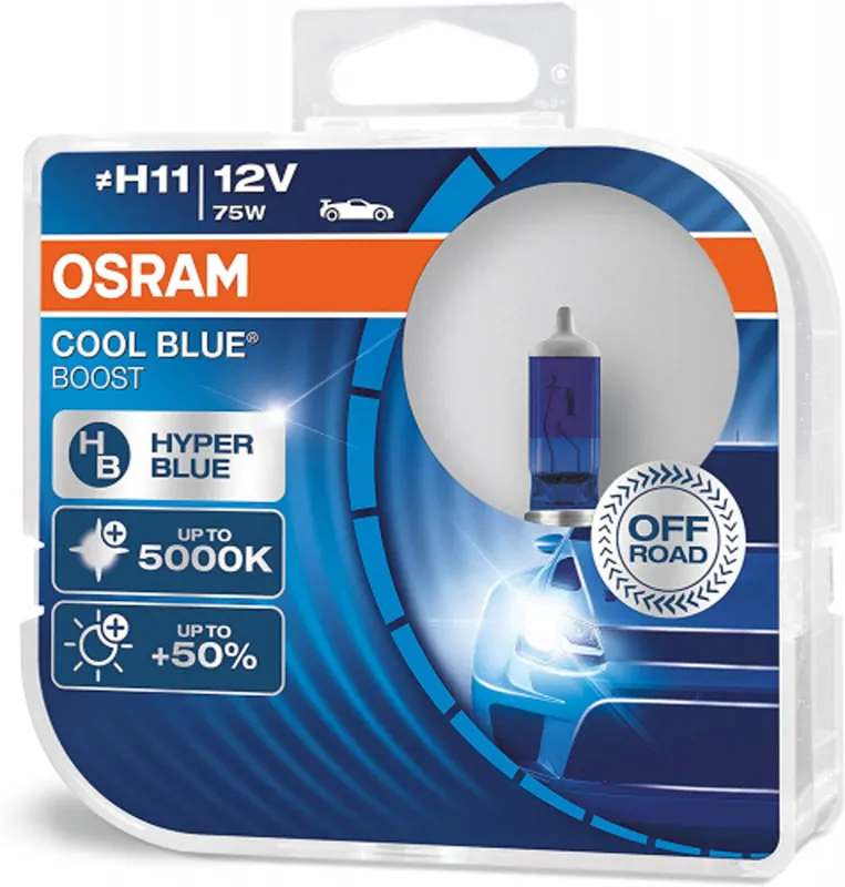 Autožárovka H11 12V 75W PGJ19-2 Cool Blue Boost - Osram Finální Výprodej