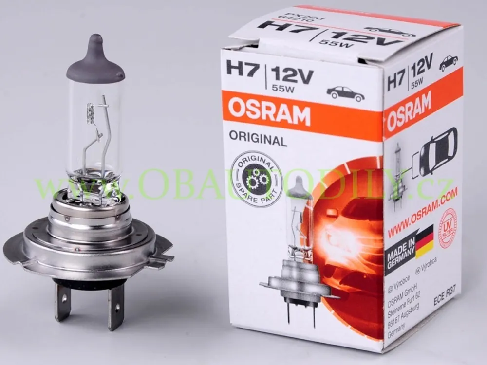 Omezená Nabídka Autožárovka H7 12V 55W PX26d - Osram