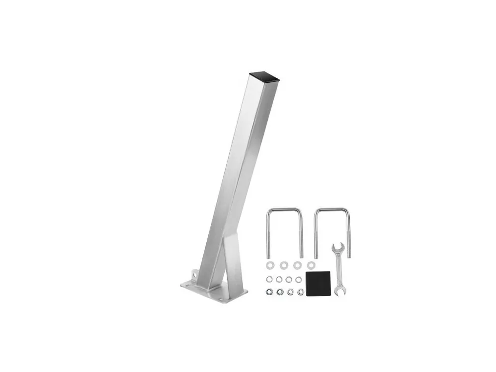 Stojan na naviják pro lodní přívěs , sloupky navijáku 76 x 76 x 863 mm, držák navijáku s třmenovými šrouby pro oje přívěsu 76 mm Š x 76-101 mm V, pozinkovaný, vhodný pro vodní skútr, plachetnici, rybářský člun, motorový člun Přímo Od Výrobce
