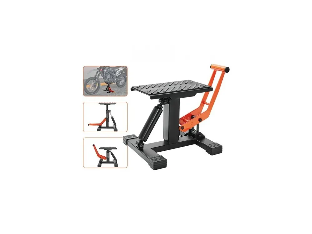 Speciální Cena Zvedací stojan pro terénní motorky, zvedák pro motocykly s nosností 440 liber a hydraulickým ovládáním zvedání, nastavitelný výškový zvedací stůl, pro opravy a údržbu terénních motorek, příslušenství pro terénní motorky
