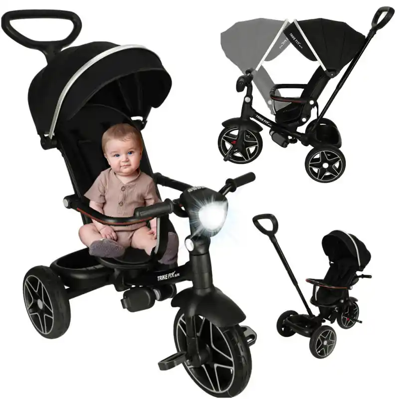 Tříkolka TRIKE FIX Elite černá Jen Po Omezenou Doba
