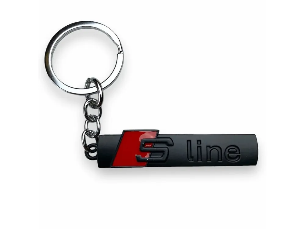 Finální Výprodej Audi S Line černá klíčenka přívěsek