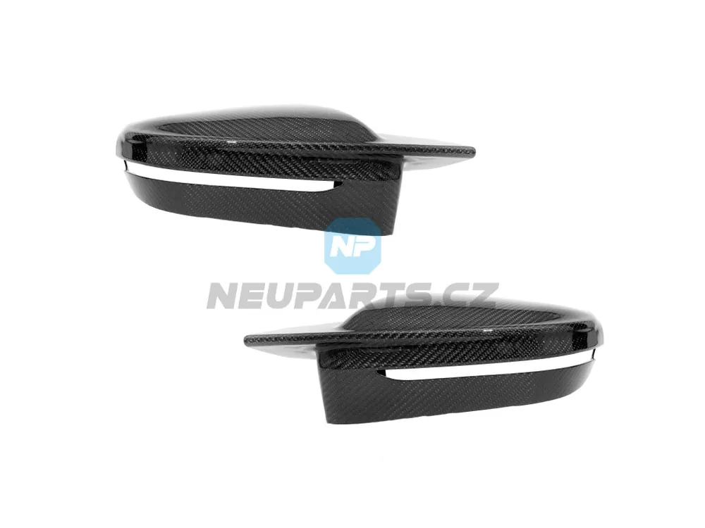 Sleva Kryty zrcátek BMW 4 - G22/G23/G26 - REAL CARBON