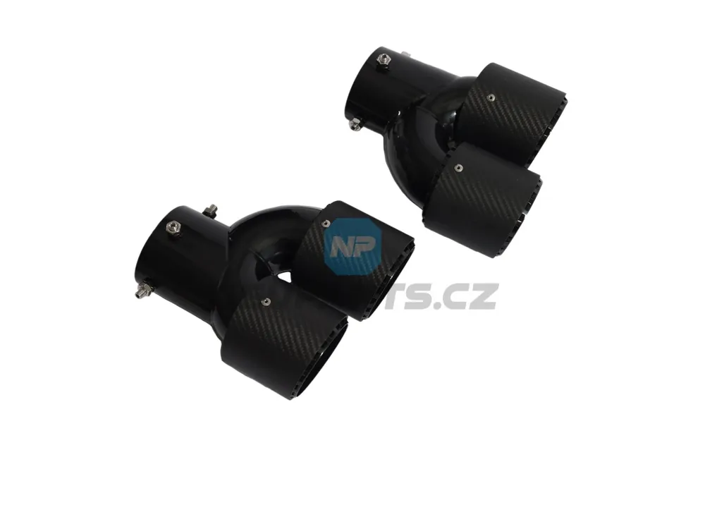 Koncovky výfuku na BMW 3 - G20/G21 - 340 - carbon matt Akce