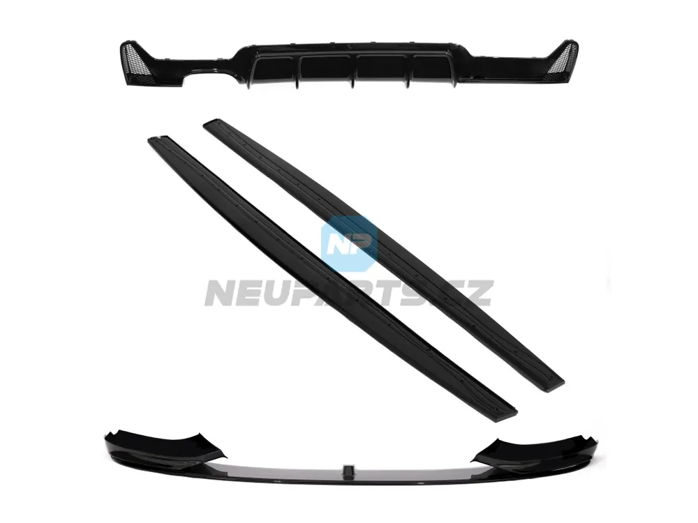 Bezpečná Platba Body kit pro BMW 4 - F32/F33/F36 - černý lesk