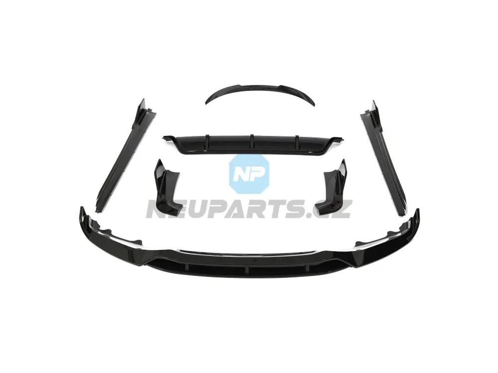 Body kit WAR na BMW X6 - F16 - černý lesk Nejprodávanější