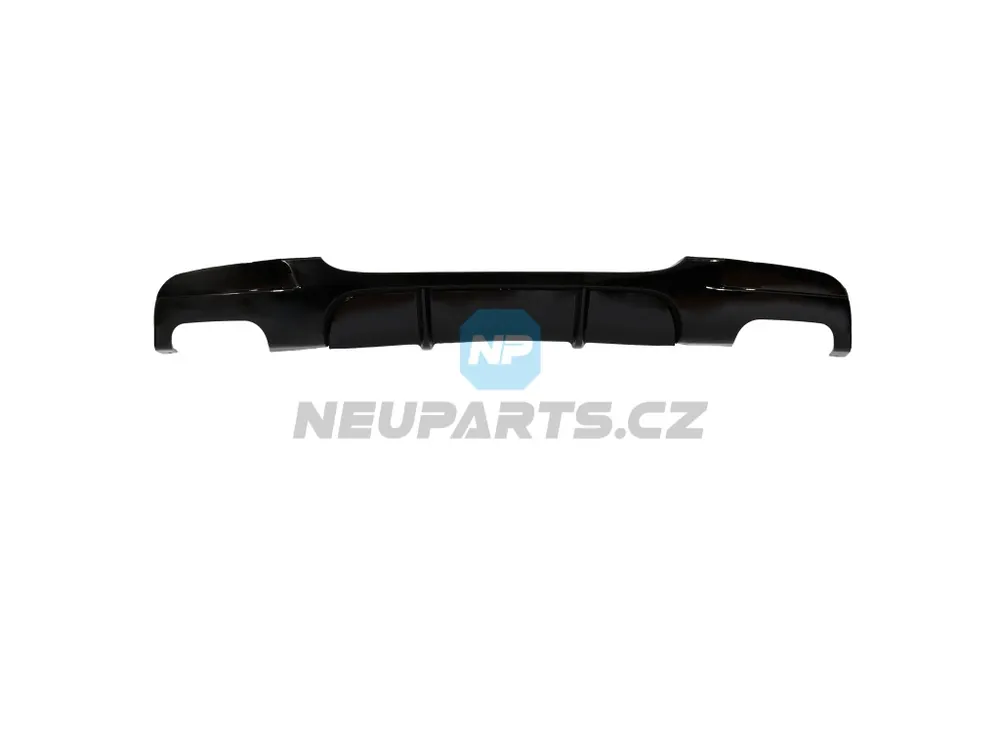 Cenově Výhodný Difuzor na BMW 3 - E90/E91 - černý lesk - double duplex