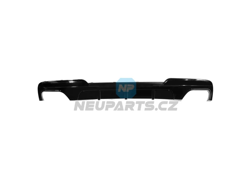 Autentický Difuzor na BMW 5 - F10/F11- černý lesk - 550