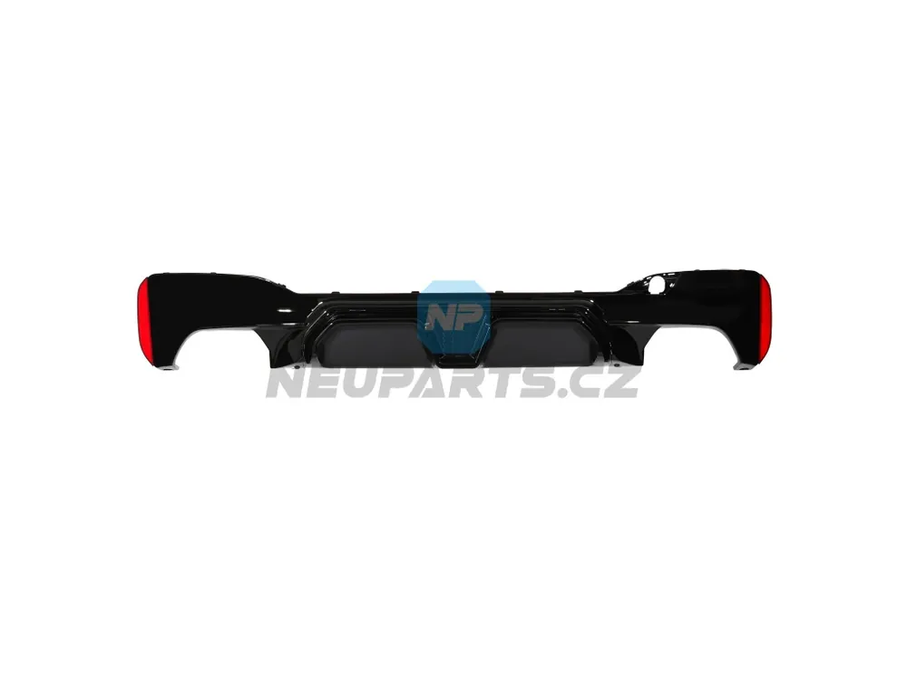 Difuzor na BMW 5 - G30/G31 - M5 CS look - černý lesk Must-Have