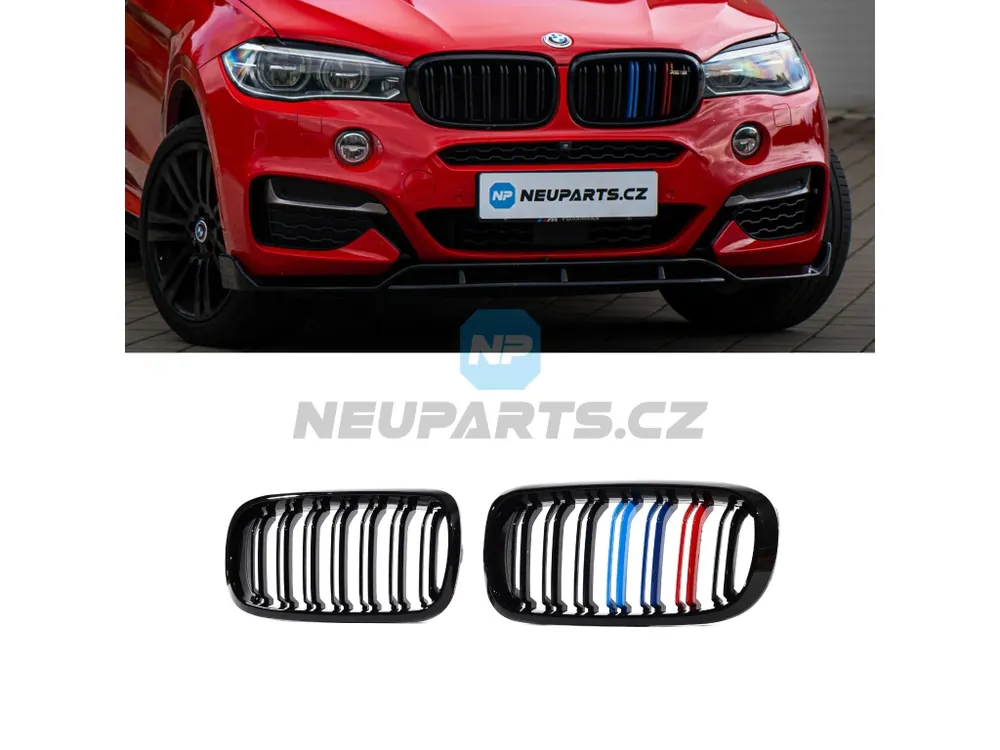 Ledvinky - mřížky s trikolorou na BMW X5/X6 - F15/F16 Dokud Zásoby Vydrží