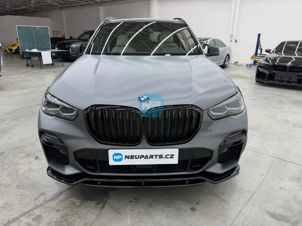 Oblíbený Lipo Max look - pod nárazník BMW X5 - G05 - preLCI - černý lesk