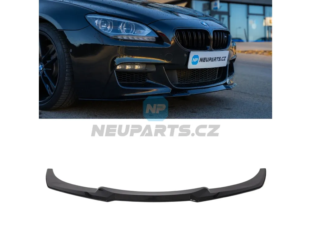Lipo - pod nárazník BMW 6 - F06/F12/F13 - ČERNÝ LESK Expresní Doručení