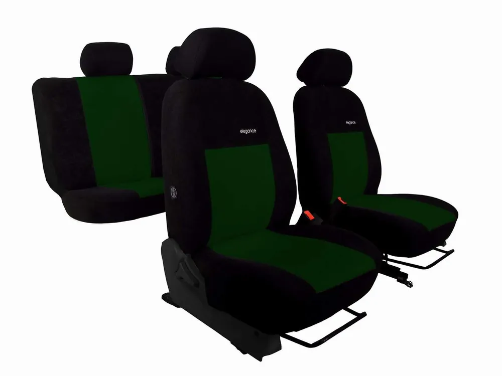 Vrácení Zdarma Autopotahy ŠKODA KAMIQ, SE ZADNÍ LOKETNÍ OPĚRKOU, od r. 2019, ELEGANCE zelené