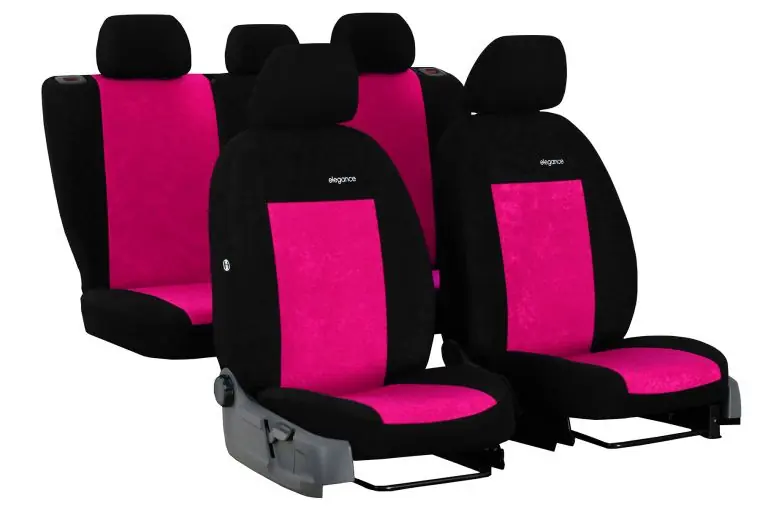 Cenová Bomba Autopotahy ŠKODA KAMIQ, SE ZADNÍ LOKETNÍ OPĚRKOU, od r. 2019, ELEGANCE růžové