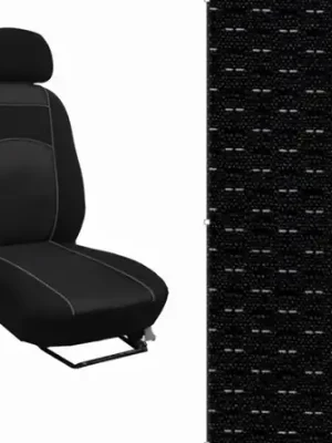 Autopotahy TOYOTA HILUX VIII, od r. 2016, VIP černé Jen Po Omezenou Doba