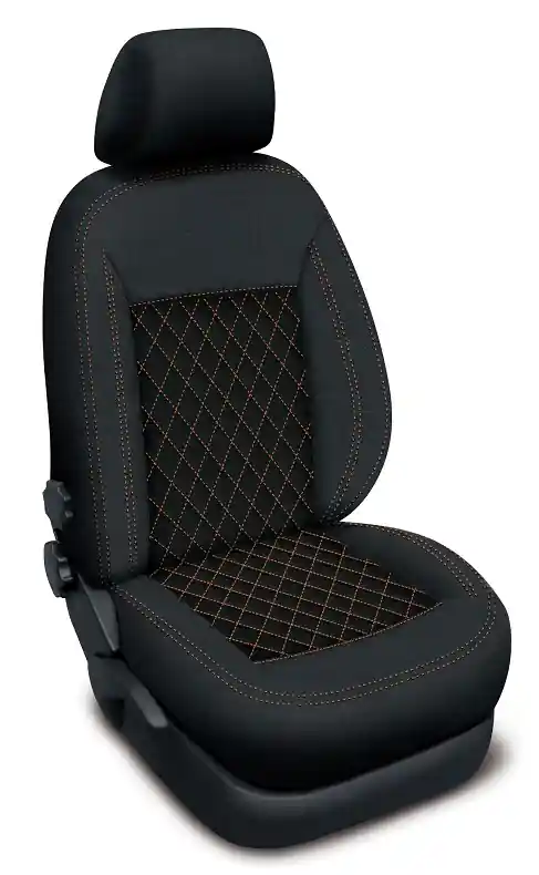 Autopotahy OPEL MOVANO B, 3 místa, od r. 2010-2021, AUTHENTIC CARO oranžové Rychlé Dodání