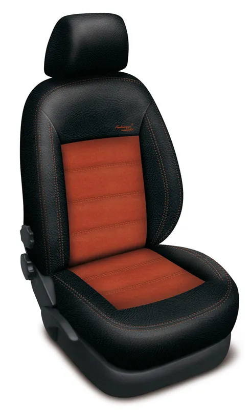 Super Cena Autopotahy OPEL MOVANO B, 3 místa, od r. 2010-2021, AUTHENTIC VELVET oranžové