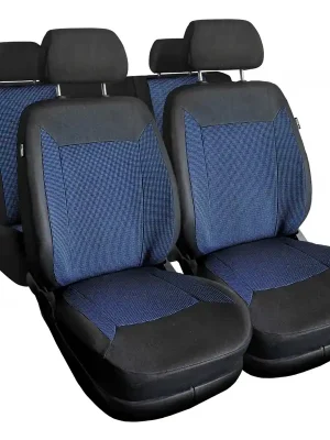 Levný Autopotahy ROYALE, žakar modrý