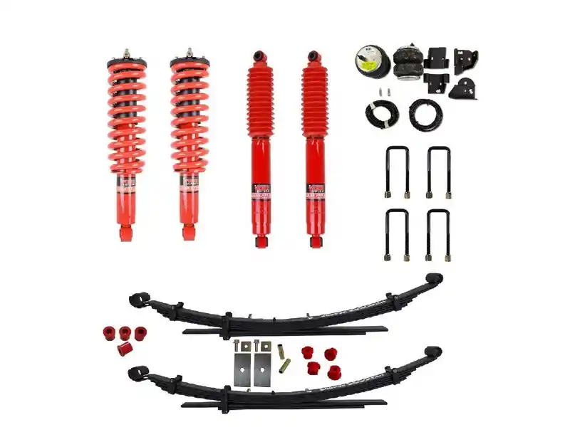 Zvýšovací sada Isuzu D-MAX +4cm pro naftu 4WD 1,9TD,pro vyšší zatížení a tažení. S přídavnými vzduchovými měchy Originální