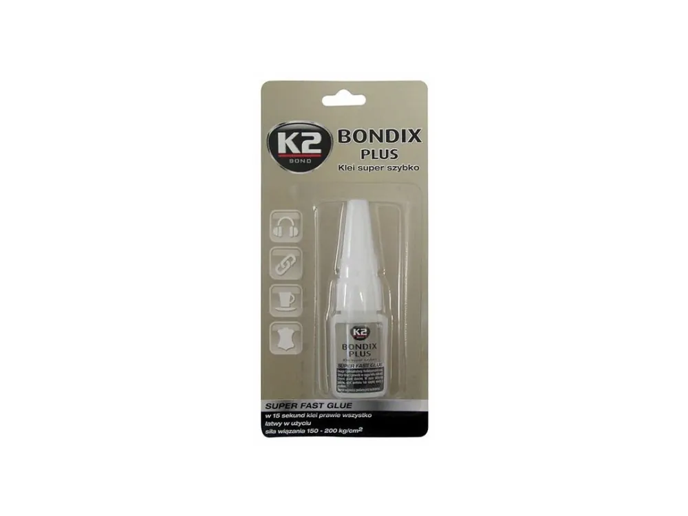 Expresní Doručení K2 BONDIX PLUS 10 g - sekundové lepidlo