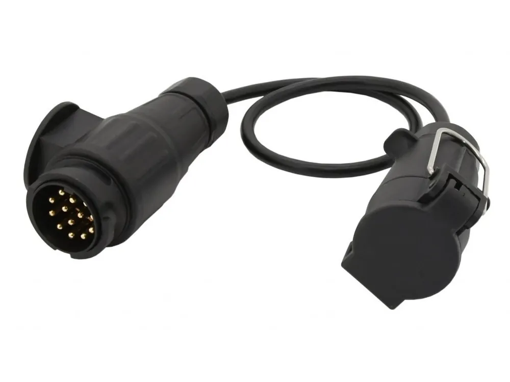 Odeslání Ihned Kabel redukční 0,6m 13pólů zástrčka - 7pólů zásuvka