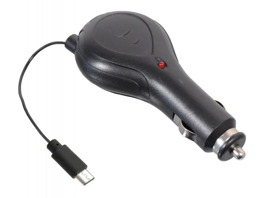 Nabíječka telefonu 12/24V MICRO USB navíjecí Oblíbený